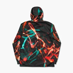 NEON SWISH Graffti Windbreaker
