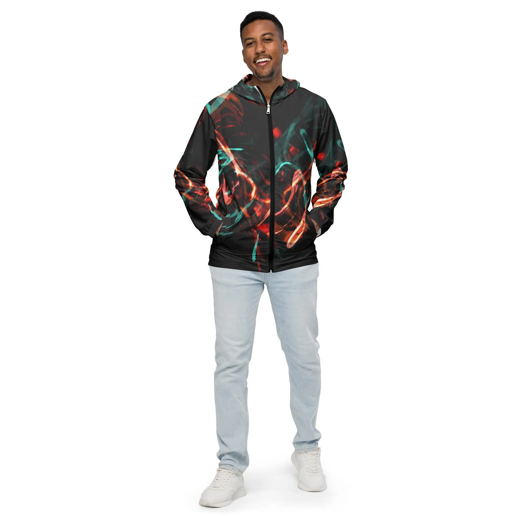 NEON SWISH Graffti Windbreaker