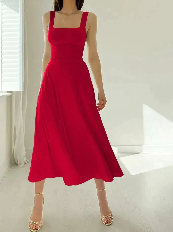 Nerissa® | New Mini Dress With Thick Straps And A Slim Fit