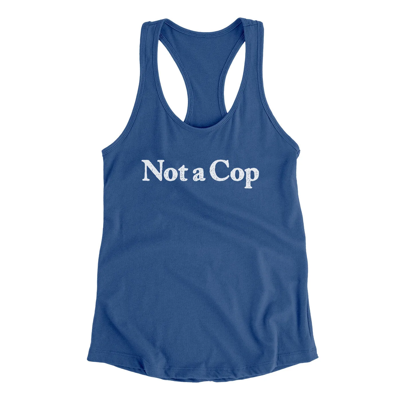 Not A Cop Women's Racerback Tank