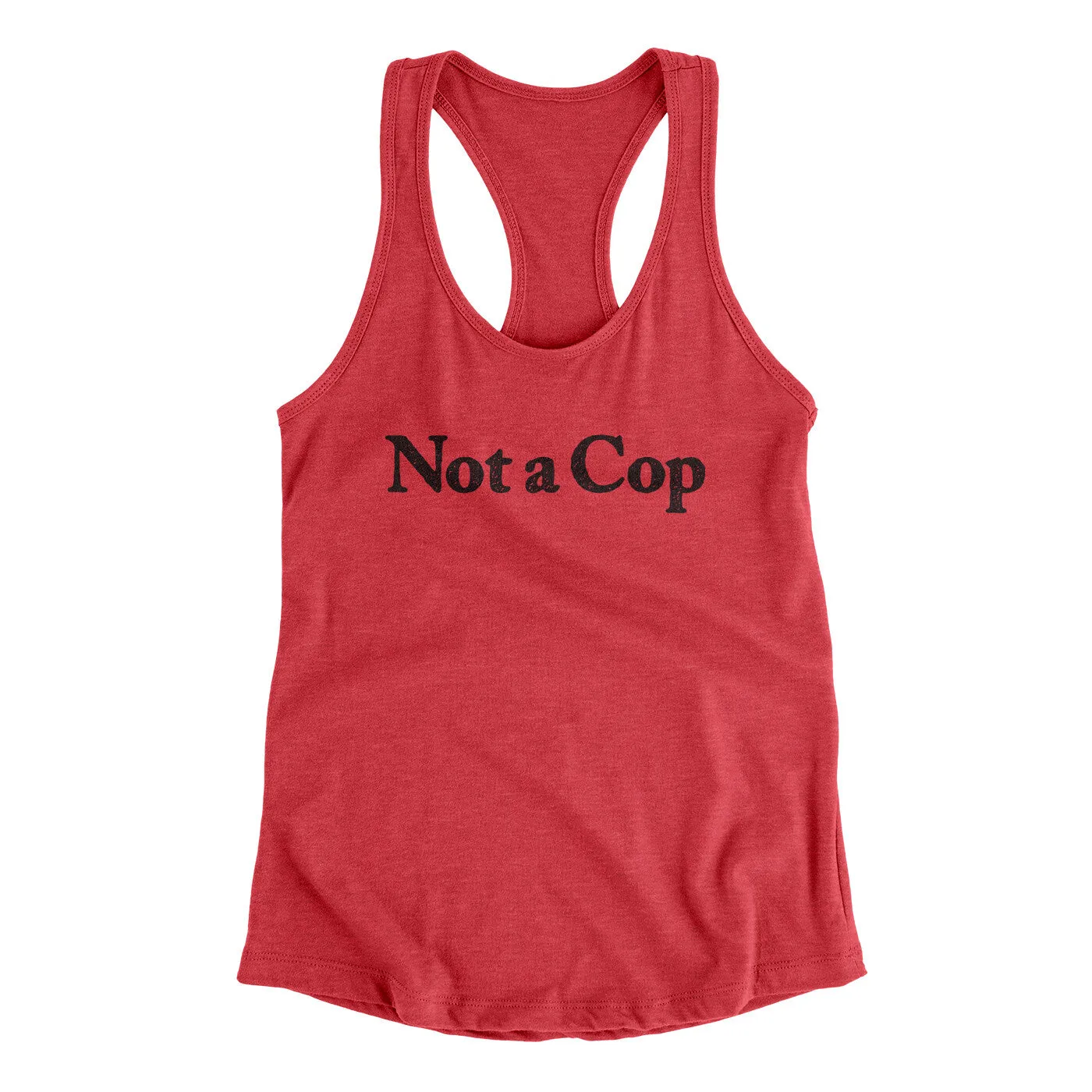 Not A Cop Women's Racerback Tank