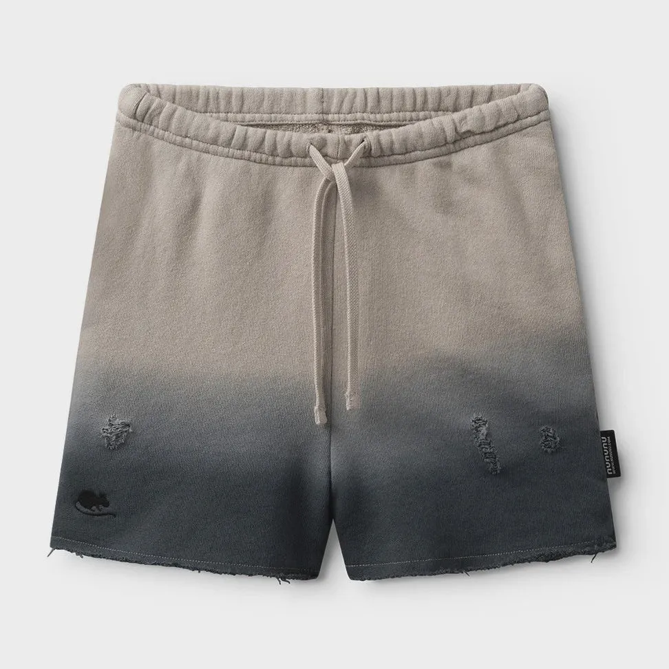 Nununu - Gradient Sweatshort - Smokey Grey