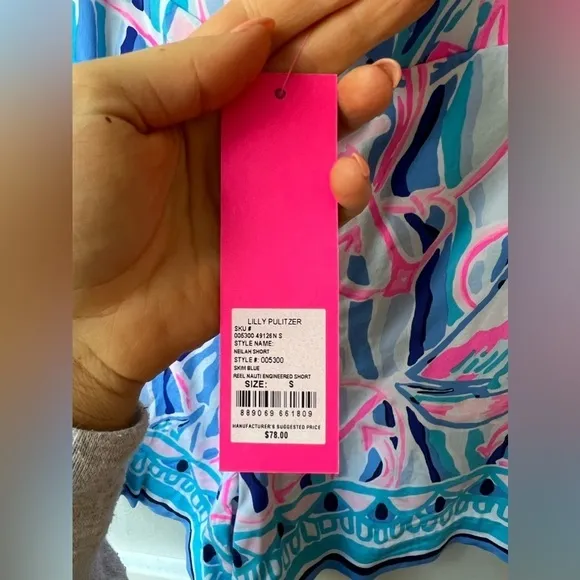 NWT Lilly Pulitzer Neilah Shorts Small
