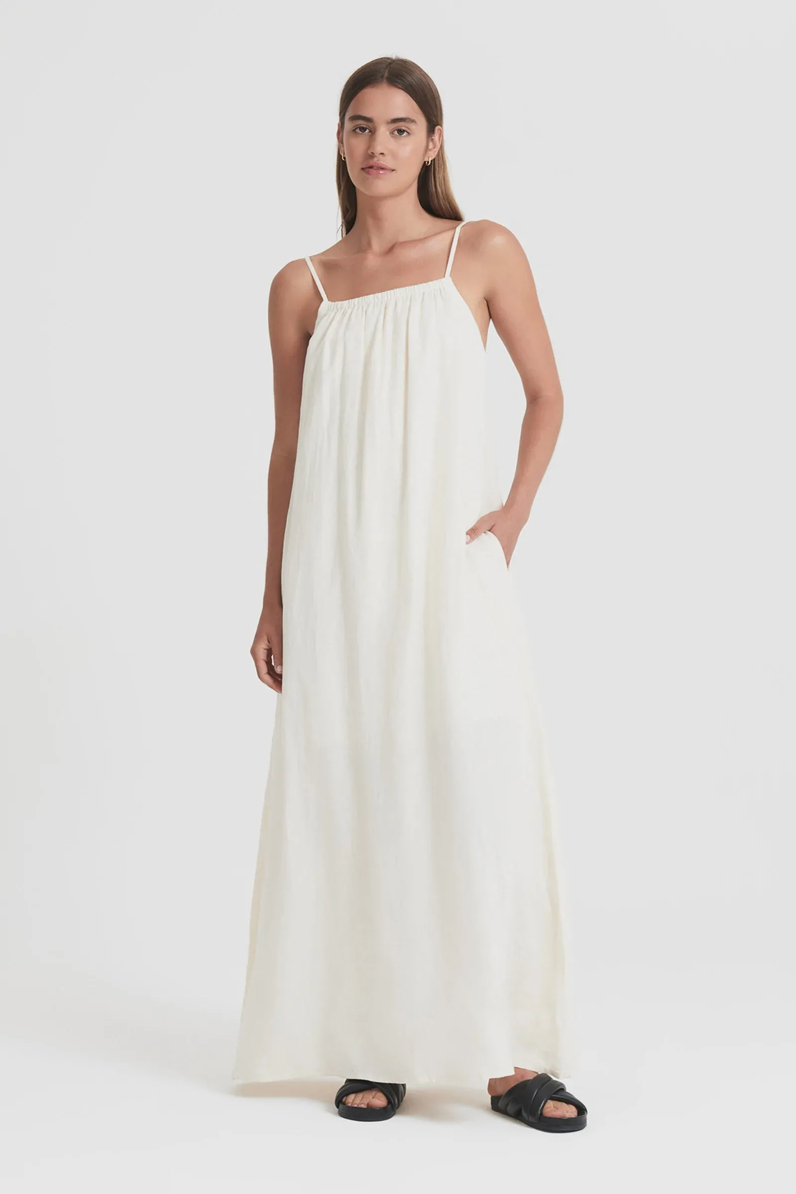 Obi Maxi Dress Cloud