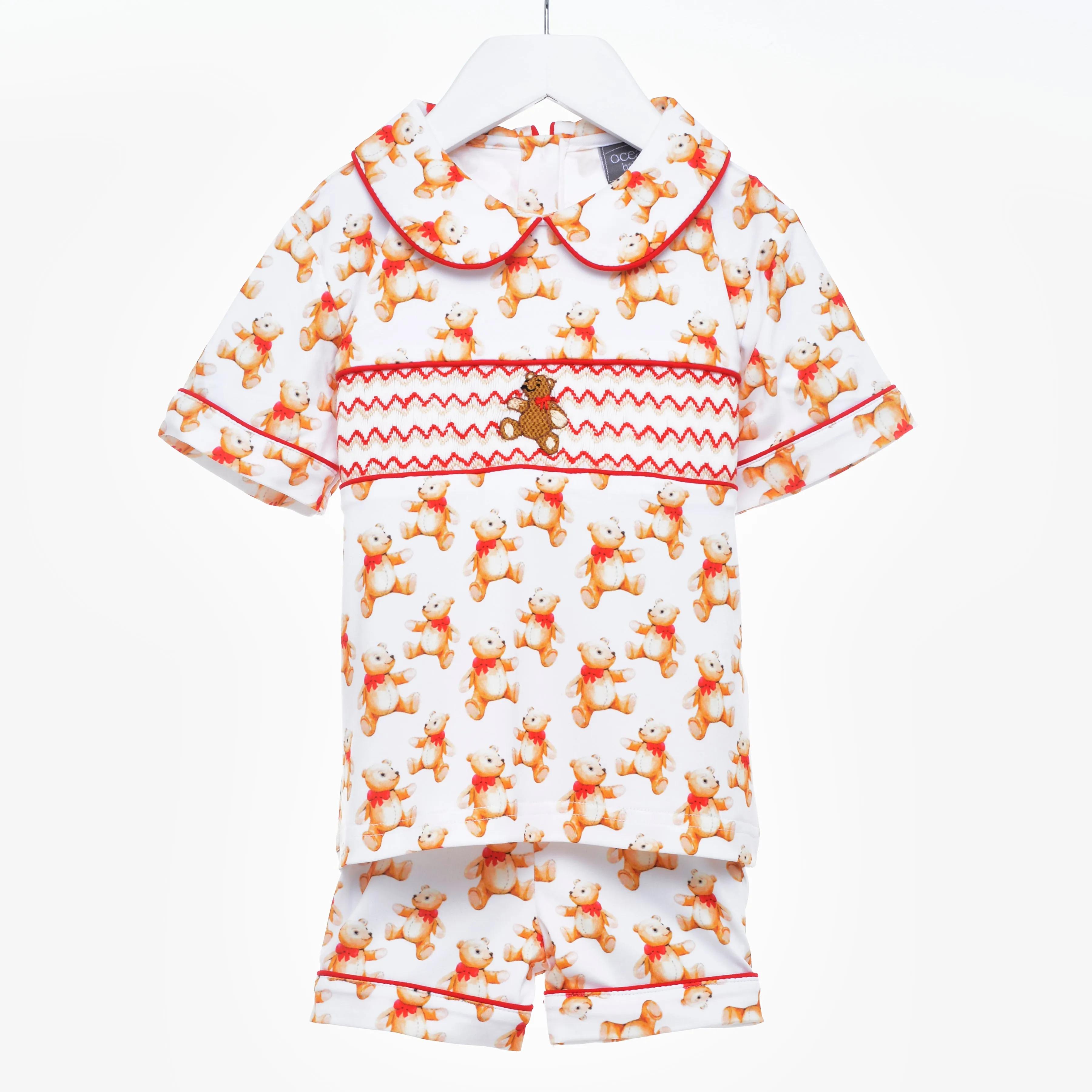 Ocean Baby Boys Teddy Themed Pyjama Set (NB-4Yrs) Pjs