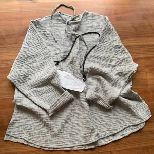 October Top Light Sage