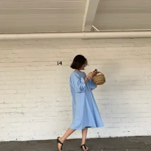 Ogden Dress Baby Blue