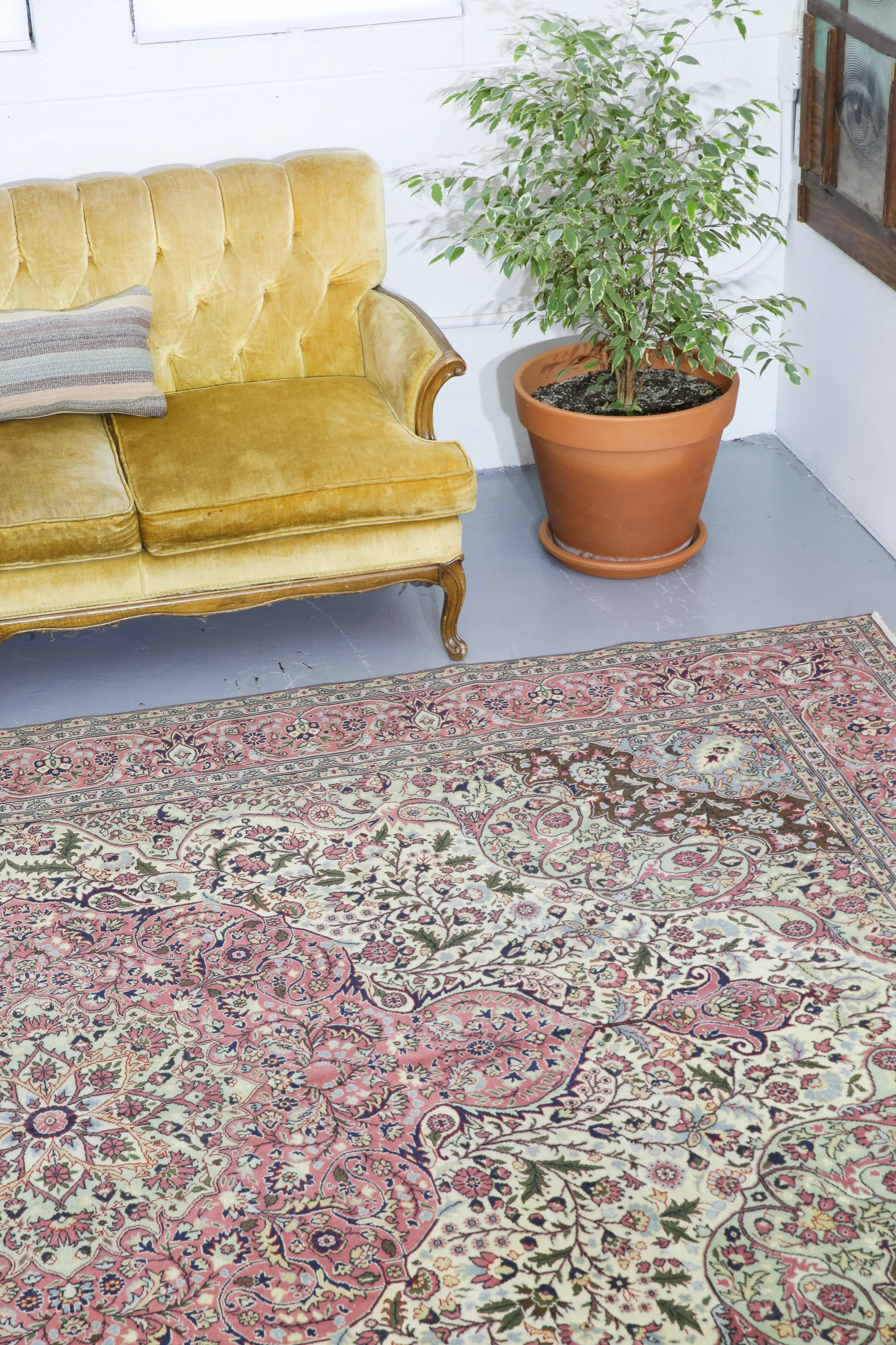 Old Konya Ladik Carpet 8.4ftx11.10ft