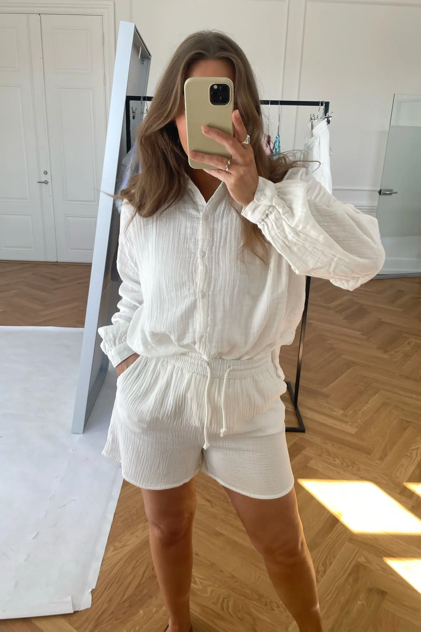 ONLThyra Oversized Skjorte - Hvid