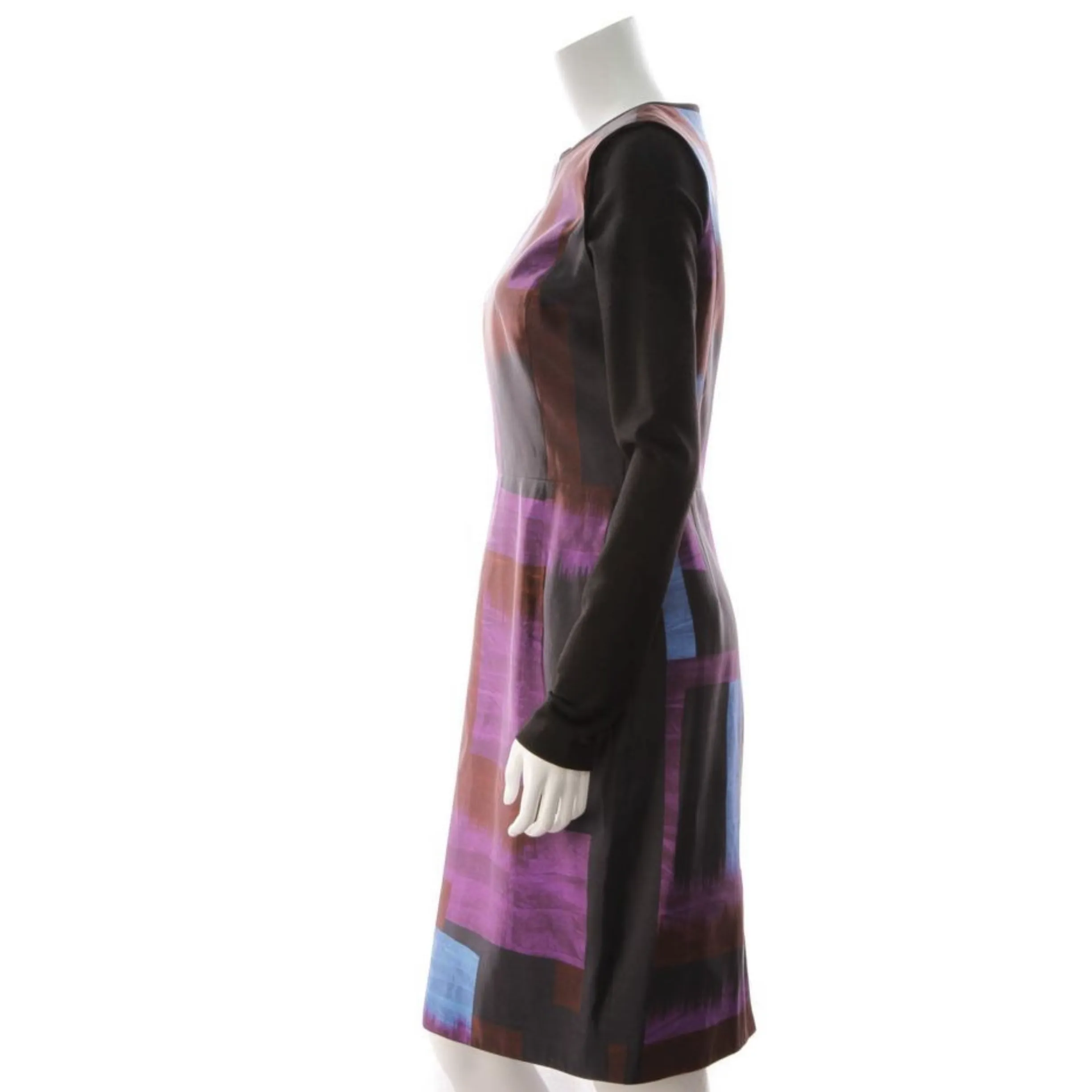 OSCAR DE LA RENTA Short Multi-Color Geometric Print Dress Size 2 NWT