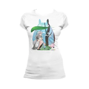 Otaku Caf̩e Toto Official Women's T-shirt (White)
