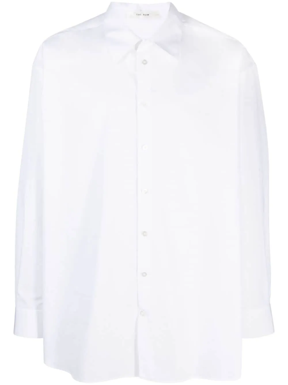 Oversized cotton shirt