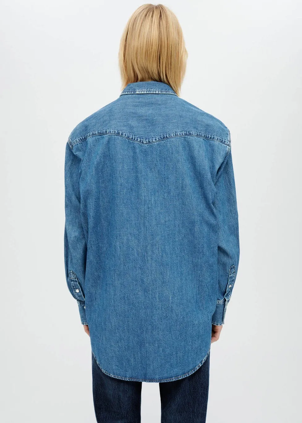 Oversized Western Shirt (Washed Heritage)