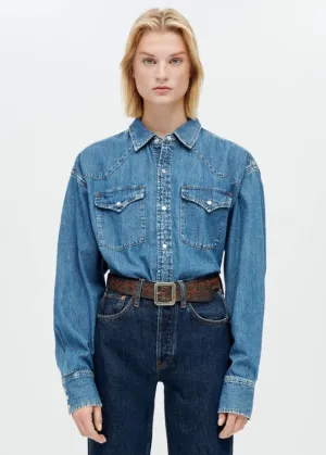 Oversized Western Shirt (Washed Heritage)