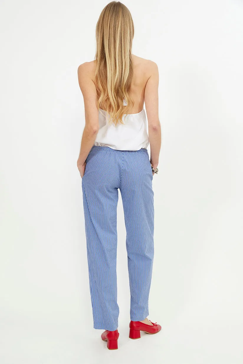 pantalon loose brodé mythical