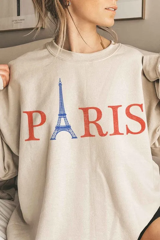 PARIS OVERSIZED SWEATSHIRT