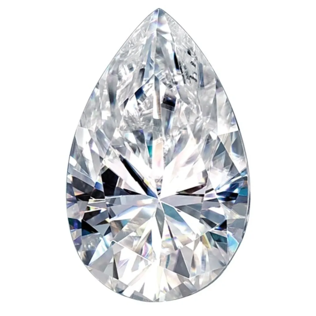 Pear Moissanite Loose