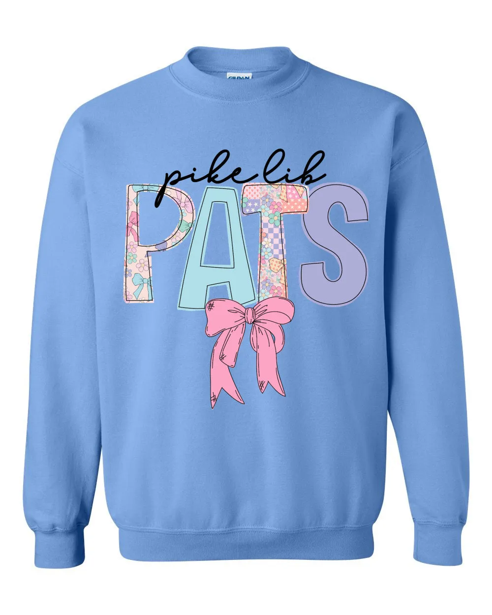 Pike Lib Pats Bow Sweatshirt - Youth and Adult Sizes (Multiple Colors)