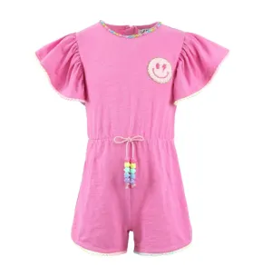 Pink Gems Emoji Romper