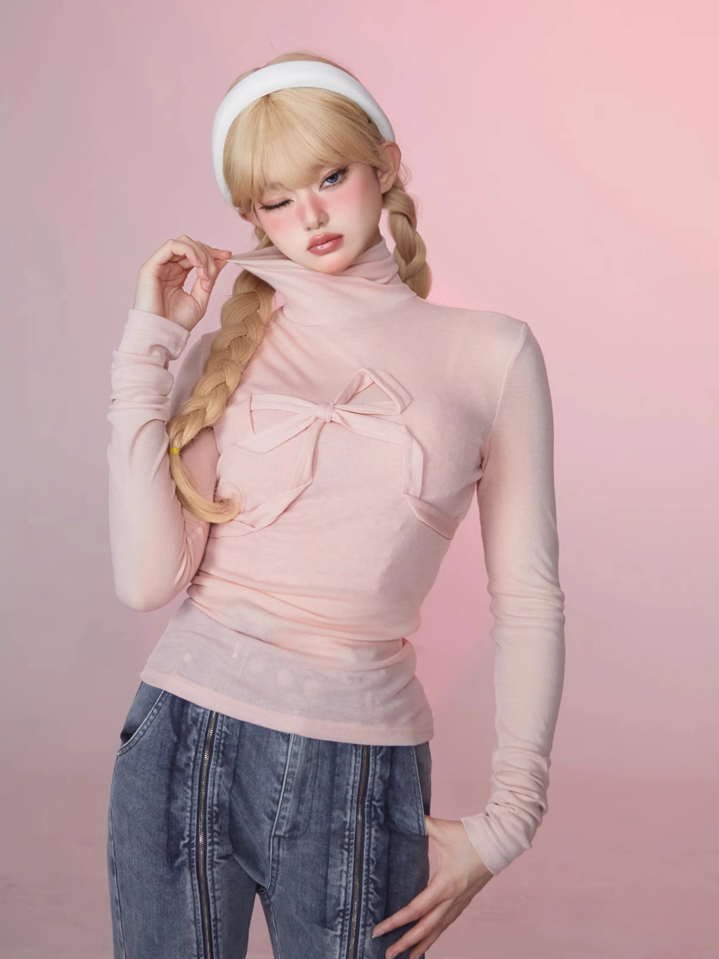 Pink Sweet Lace Duo Set
