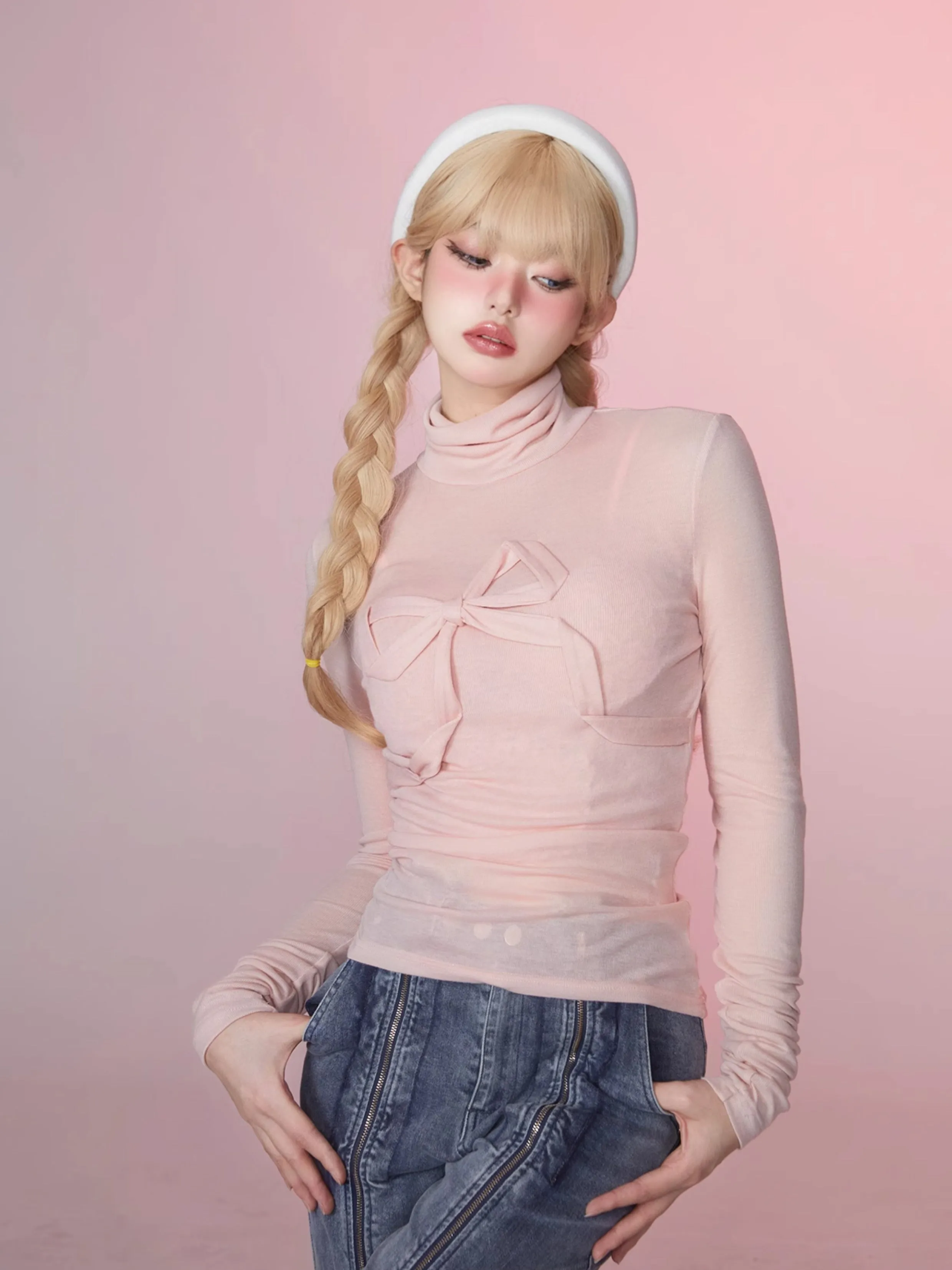 Pink Sweet Lace Duo Set