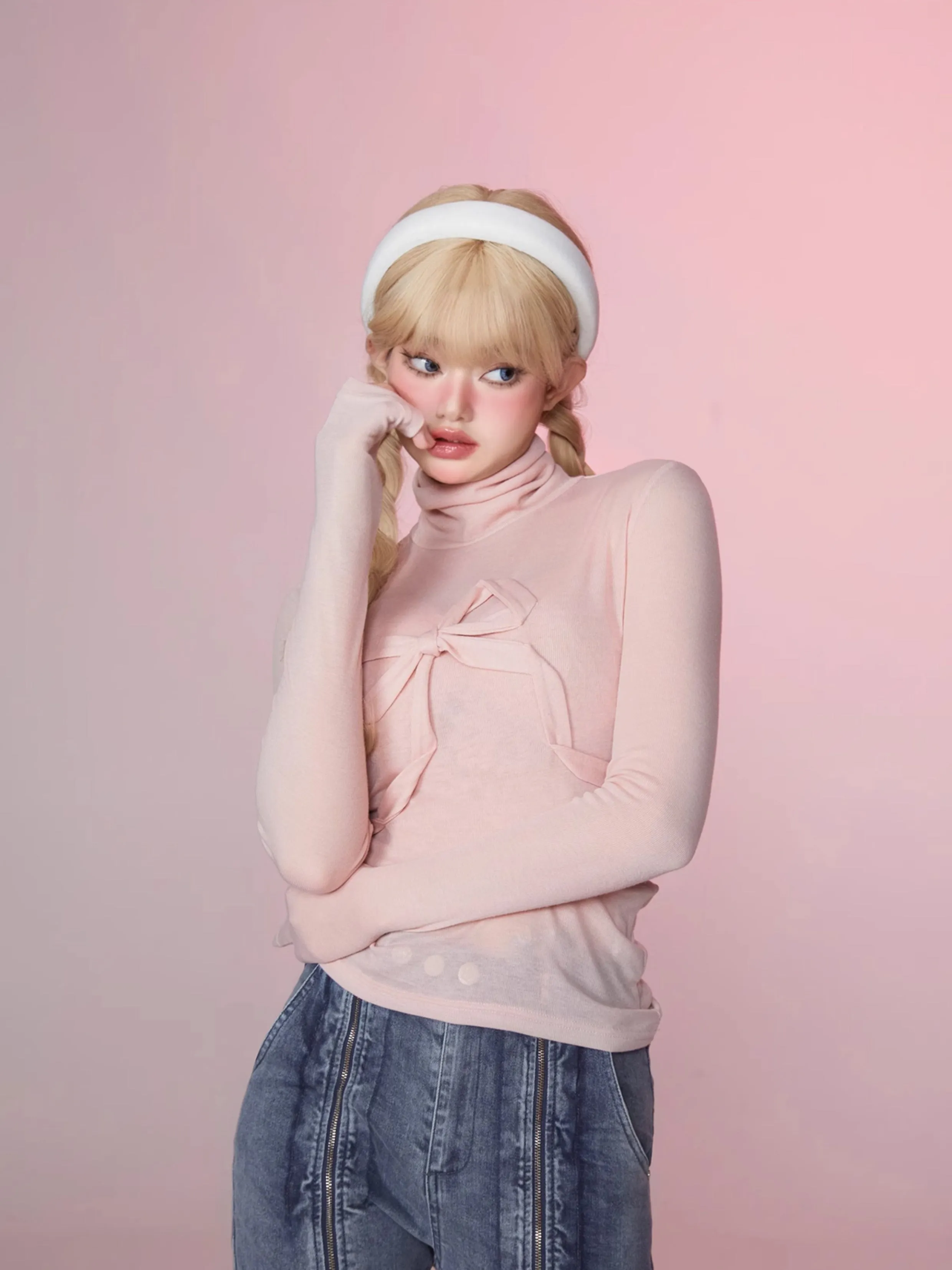 Pink Sweet Lace Duo Set