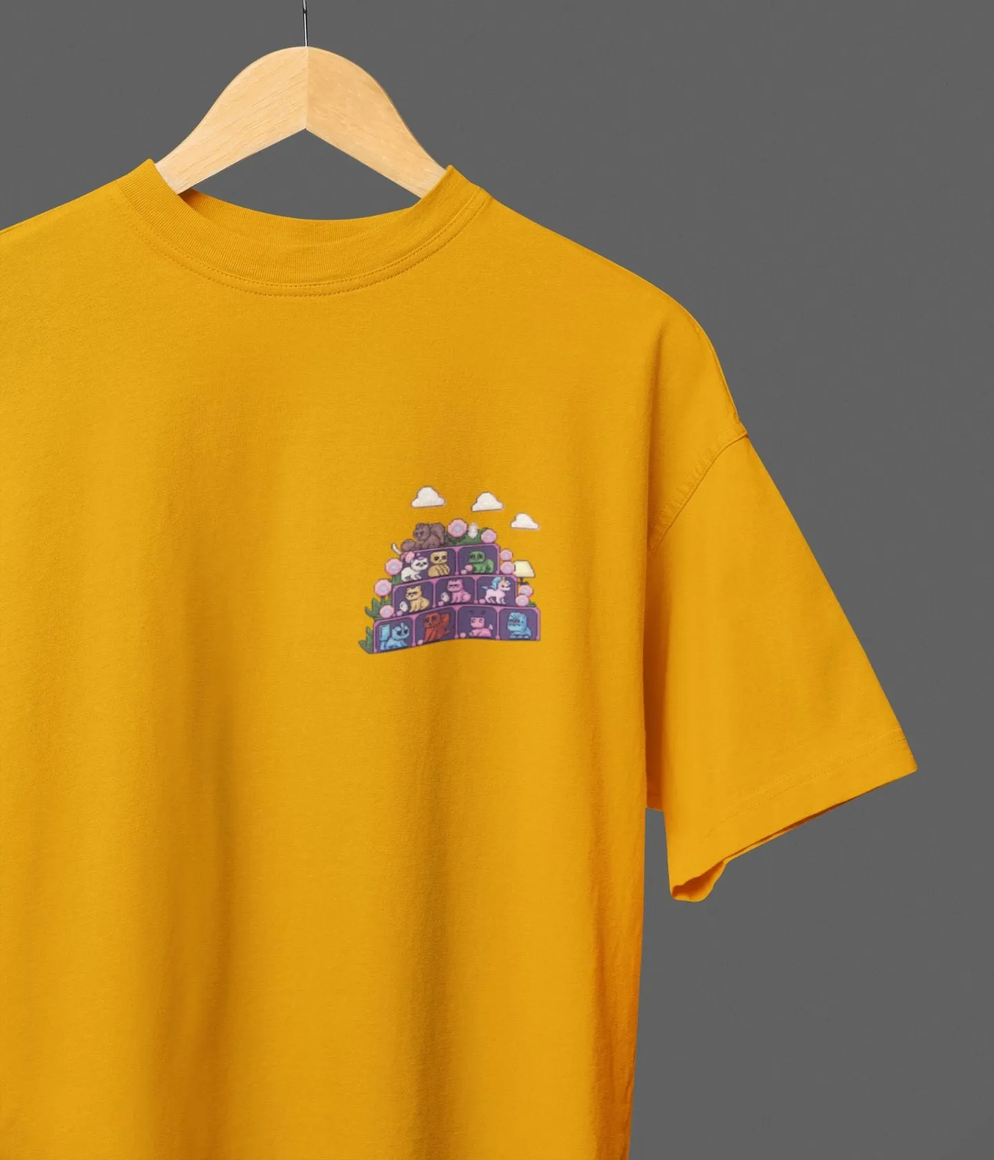 Pixel Zoo - Oversized Classic T-Shirt