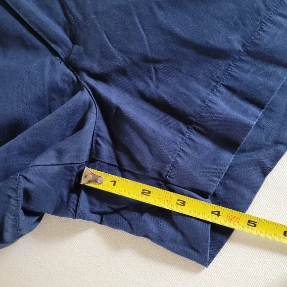 Polo Ralph Lauren Classic Navy Blue Chino Twill Shorts - Size 8 - NWT