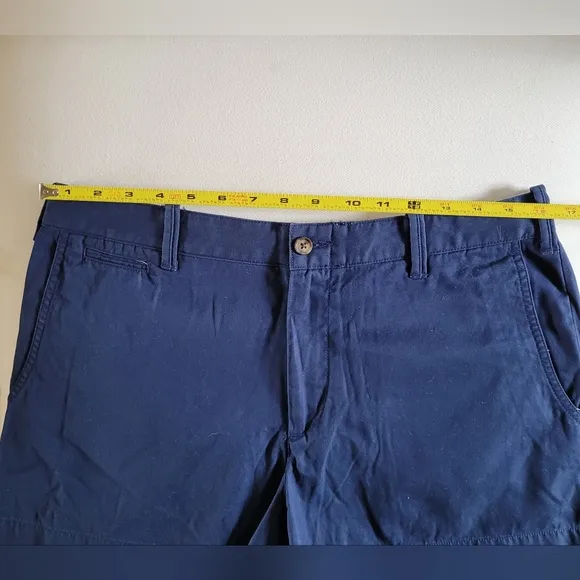 Polo Ralph Lauren Classic Navy Blue Chino Twill Shorts - Size 8 - NWT