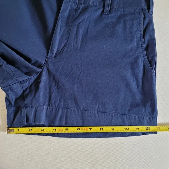 Polo Ralph Lauren Classic Navy Blue Chino Twill Shorts - Size 8 - NWT