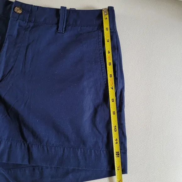Polo Ralph Lauren Classic Navy Blue Chino Twill Shorts - Size 8 - NWT