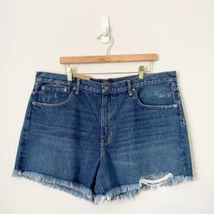 Polo Ralph Lauren The Sophia Classic Distressed Jean Shorts
