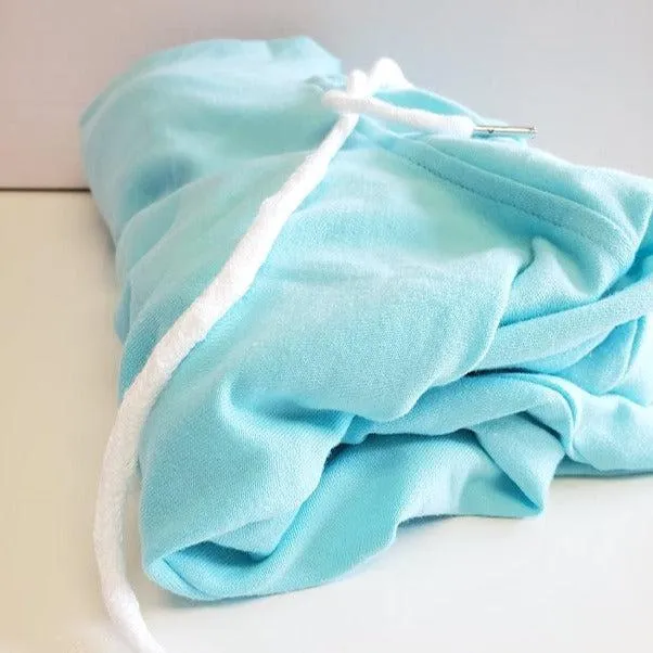 Polyester Long Sleeve Hoodie - Surf