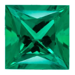 Princess FAB Lab-Grown Emerald Gems