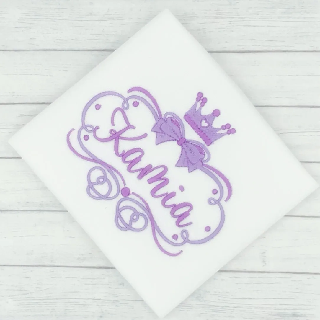 Princess Frame Purple Bodysuit