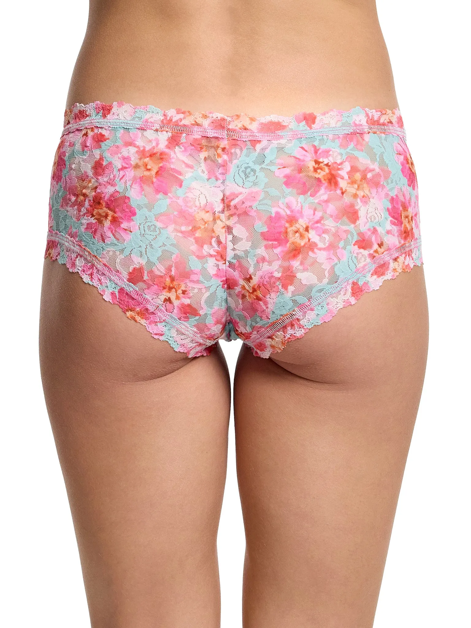 Printed Signature Lace® Boyshort First Bloom