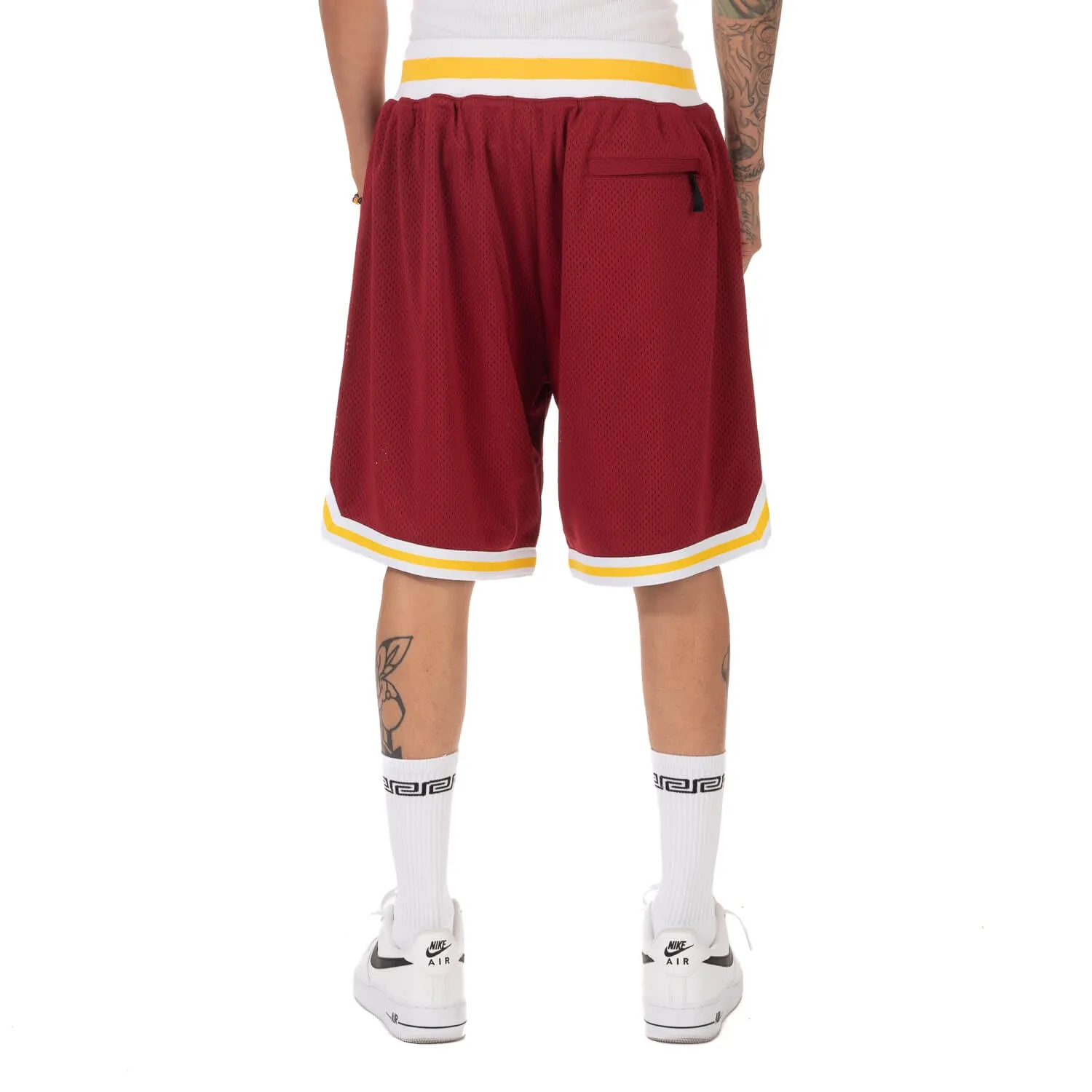 Pro Club Classic Basketball Shorts - Maroon