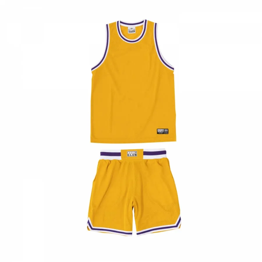 Pro Club  Classic Basketball Shorts - Yellow