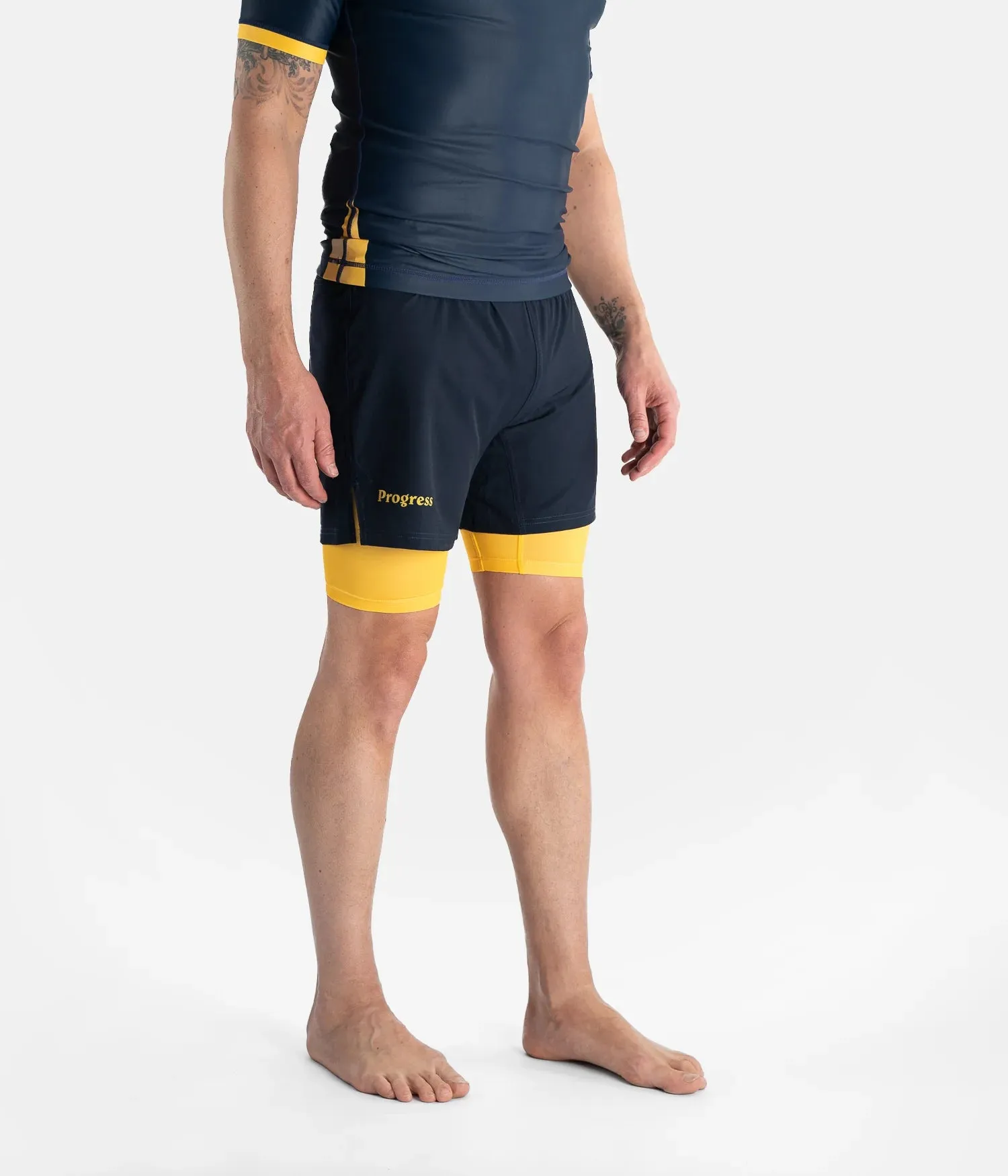 Progress Academy   Hybrid Shorts Navy
