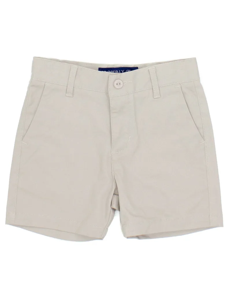 Properly Tied Boys Patriot Short - Khaki