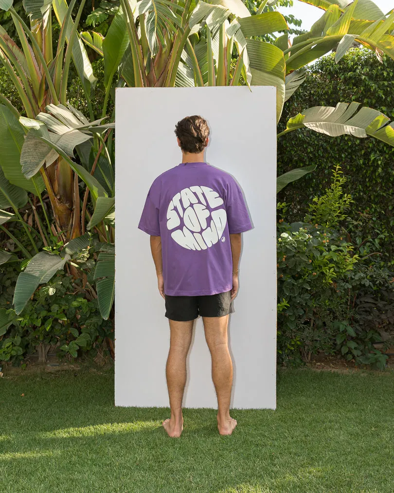 Purple Fizz Oversized tshirt