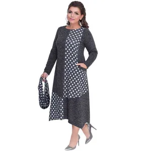 "Quilted QT" Winter Dress - 2 Color Options