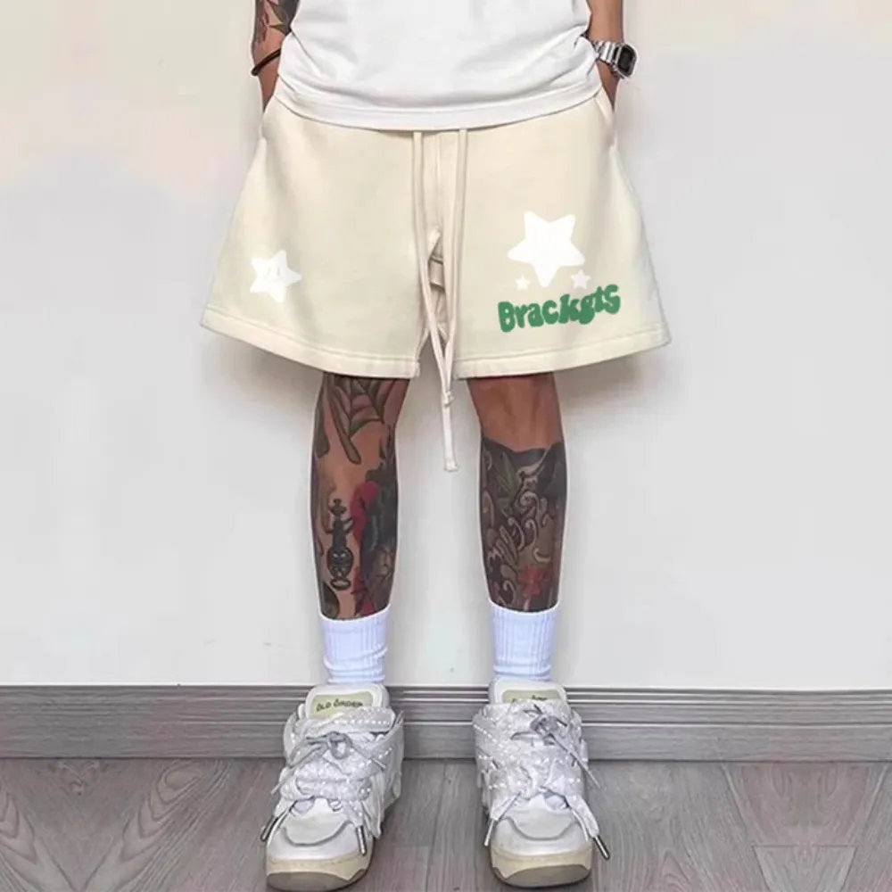 "Star Smiley Face" Shorts