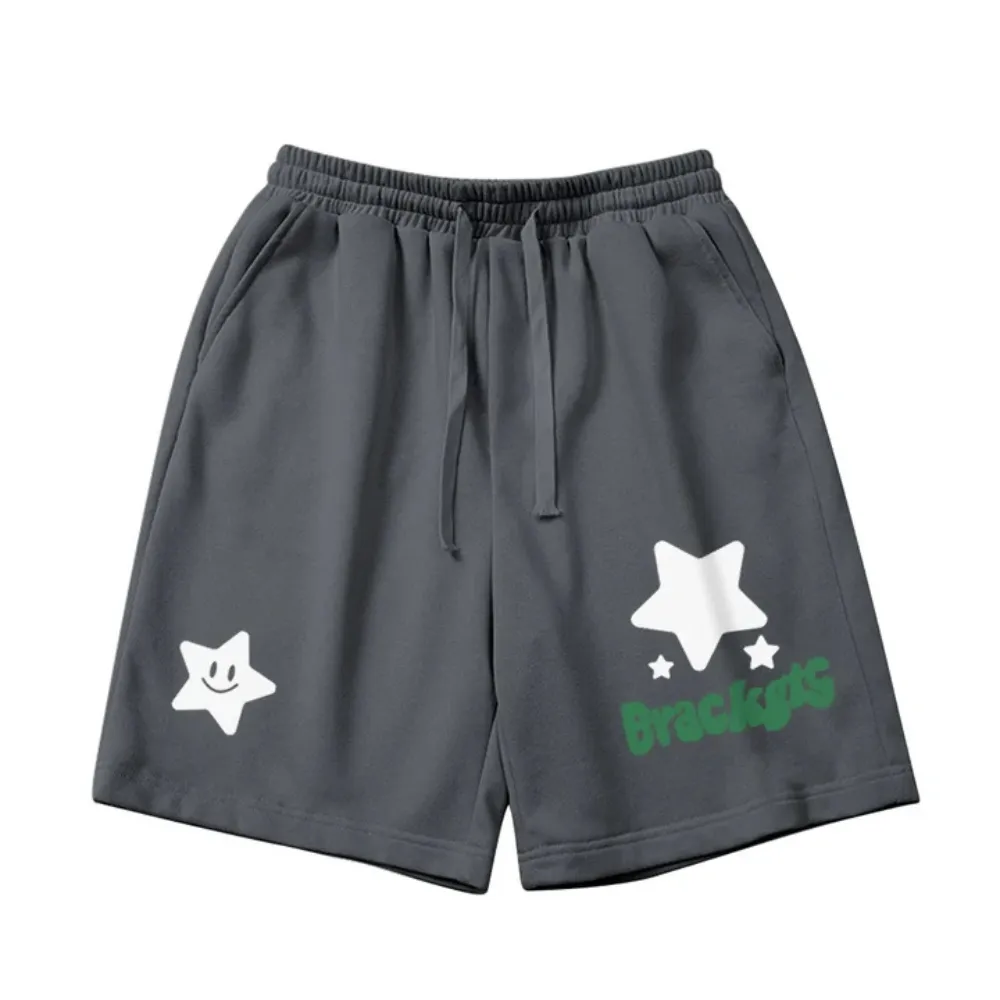 "Star Smiley Face" Shorts