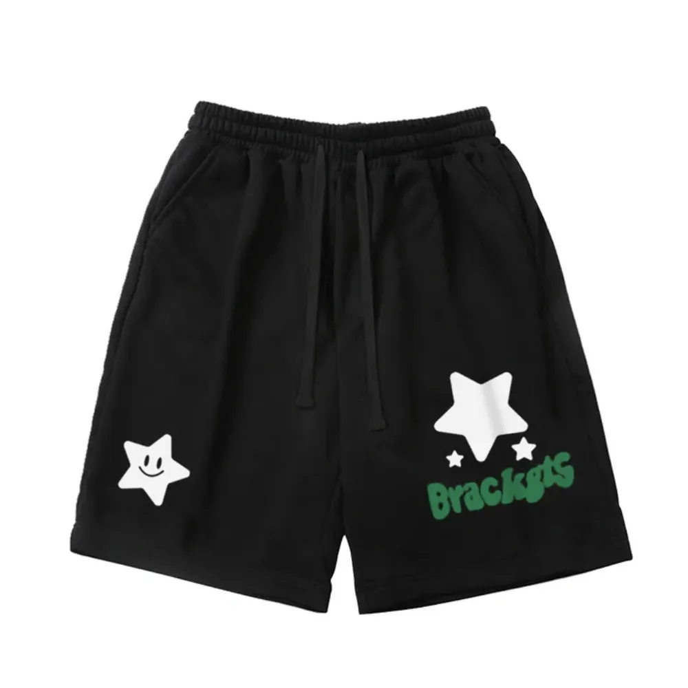 "Star Smiley Face" Shorts