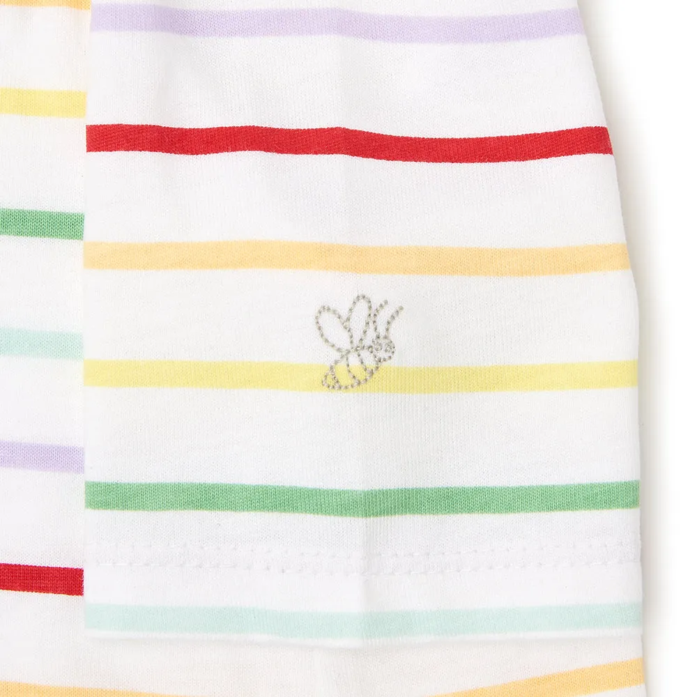 Rainbow Stripe Summer T-Shirt