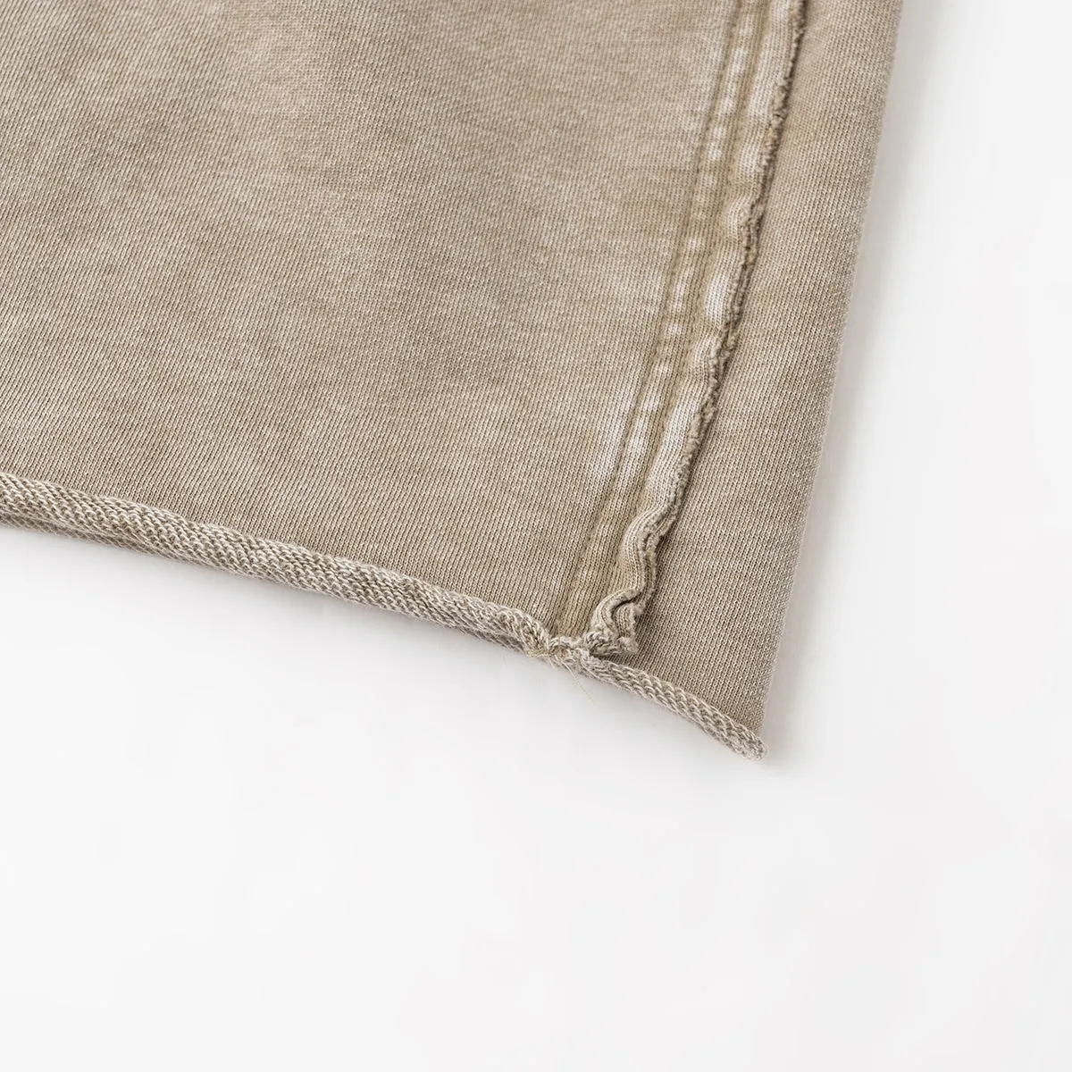 Raw Edge Patchwork Shorts