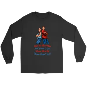 Real Men and Women of God Please Stand Up Men's T-Shirt