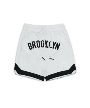 Reason NLBM Brooklyn Royal Giants Mesh Short - White