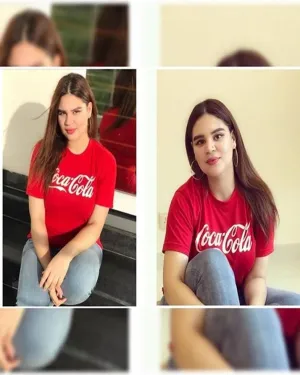 Red Coca Cola Printed T-Shirt For Her